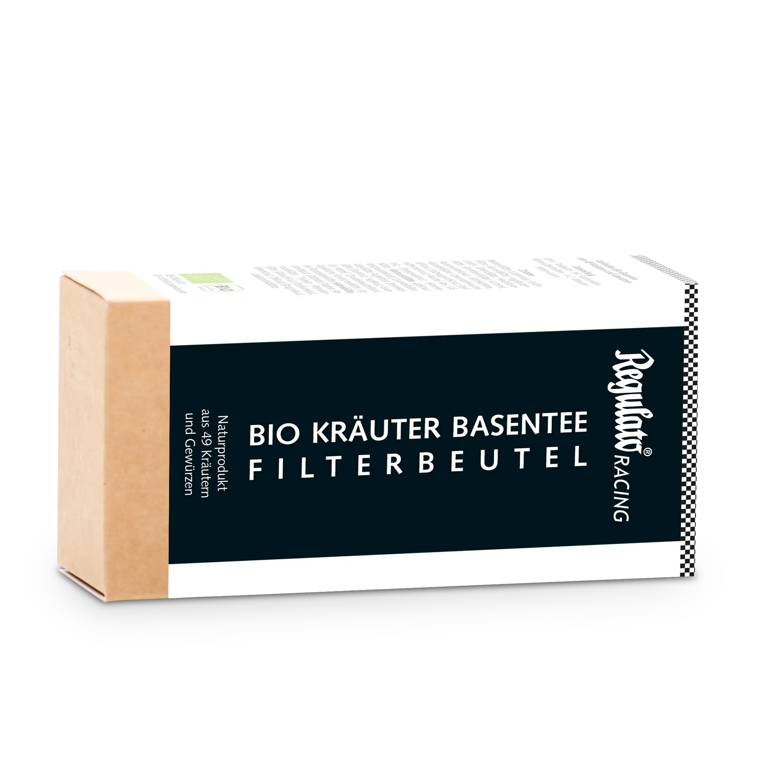 Bio Basentee aus 49 Kräutern Filterbeutelverpackung